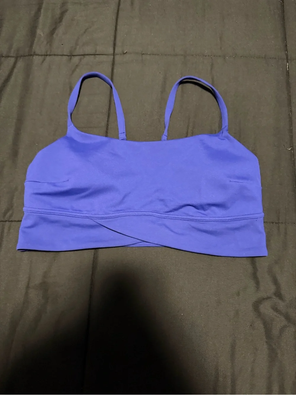 Women’s Blue Seamless Bralette - Comfortable Support
